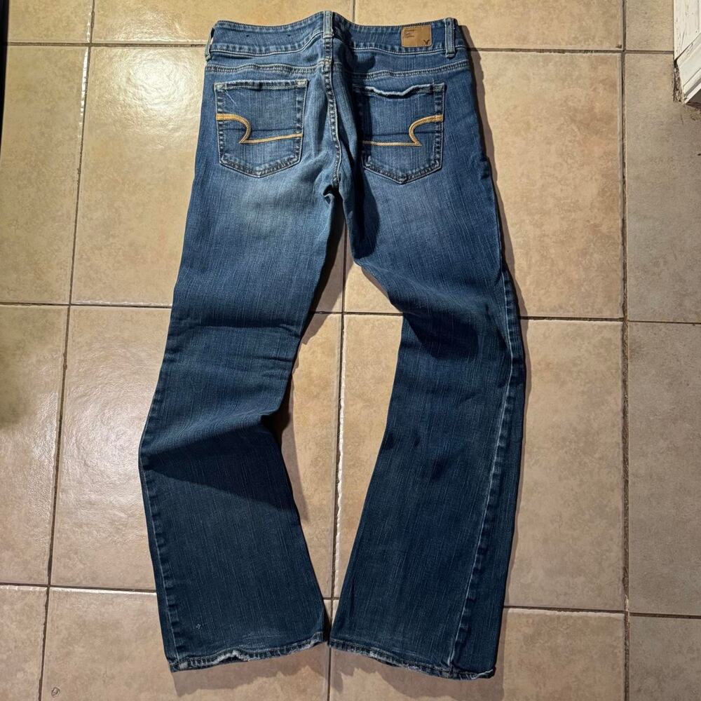 Y2k 2000s faded american eagle denim jeans Size 30 in Womens